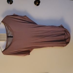 Top with lace and swooped back